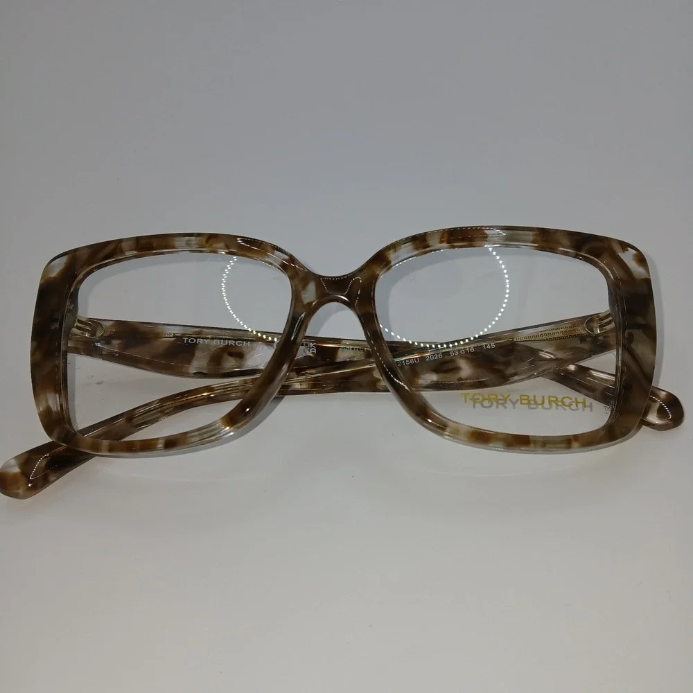 Tory Burch TY2156U 2026 Womens Eyeglasses Frame Brown Tortoise 53-16-145 mm